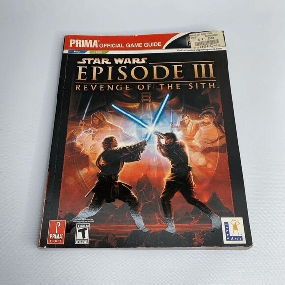 Star‎ Wars Episode III Revenge of the Sith Prima Official Guide no poster - Picture 1 of 6